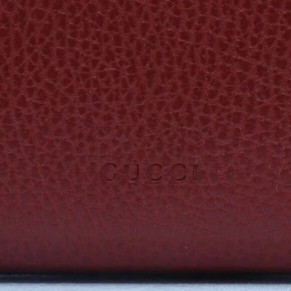 GUCCI Dionysus Mini Red Clutch 401231 496334 w/ Silver Chain Strap - Picture 10 of 15